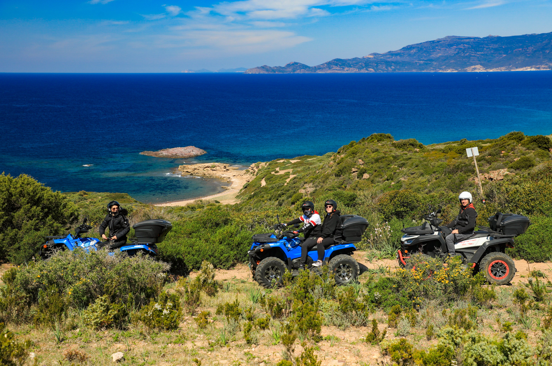 Quad Excursion with Sea View